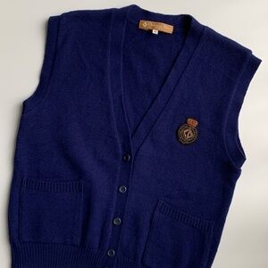 Vintage Christian Dior SPORTS 100% wool vest